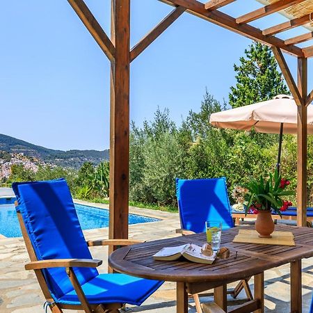 Villa Rodia With Swimming Pool On Skopelos Island Luaran gambar