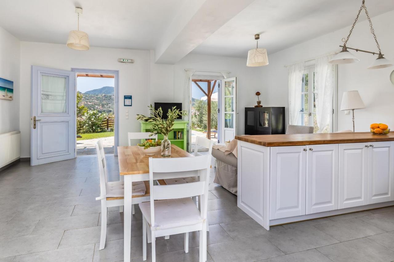 Villa Rodia With Swimming Pool On Skopelos Island Luaran gambar