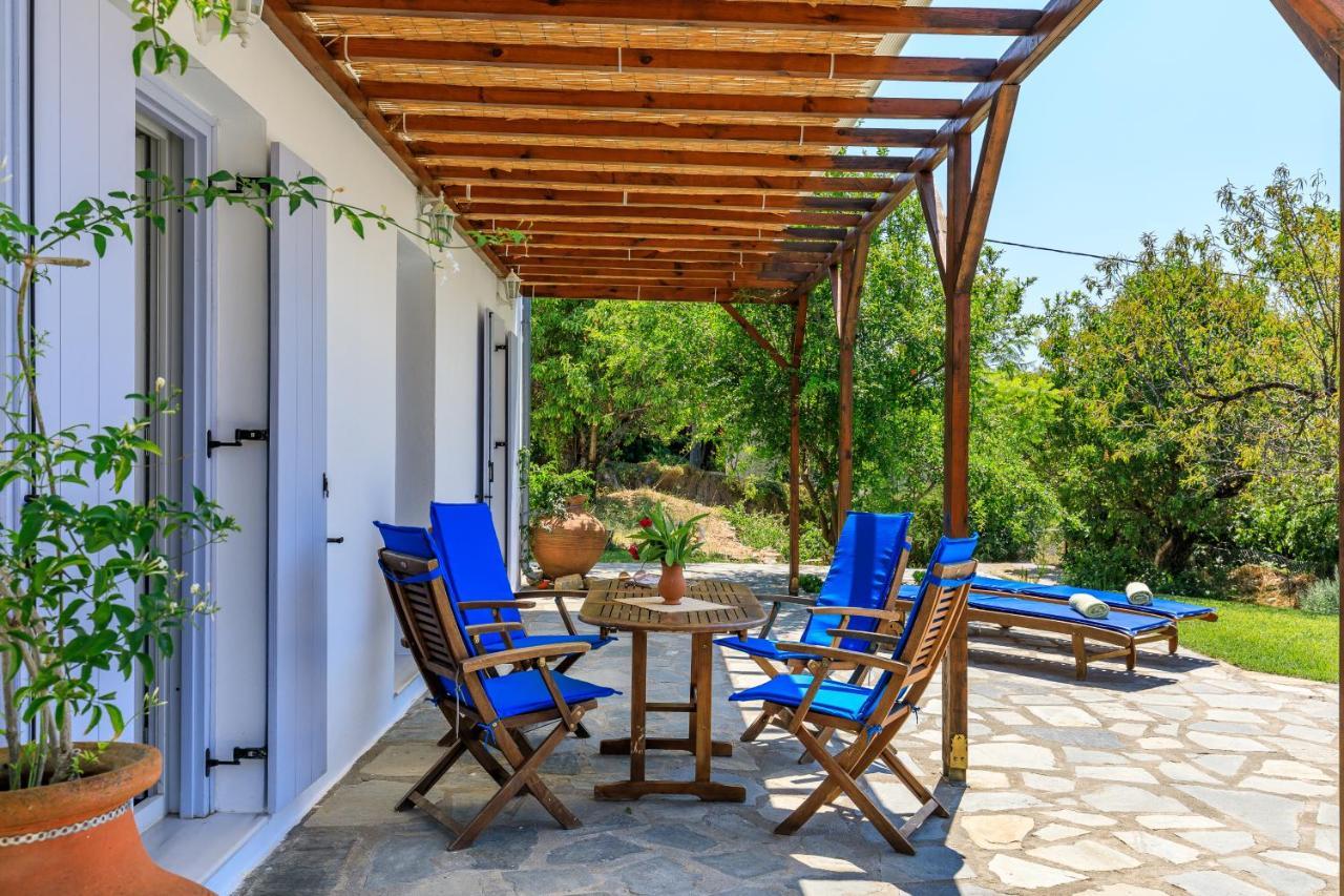 Villa Rodia With Swimming Pool On Skopelos Island Luaran gambar